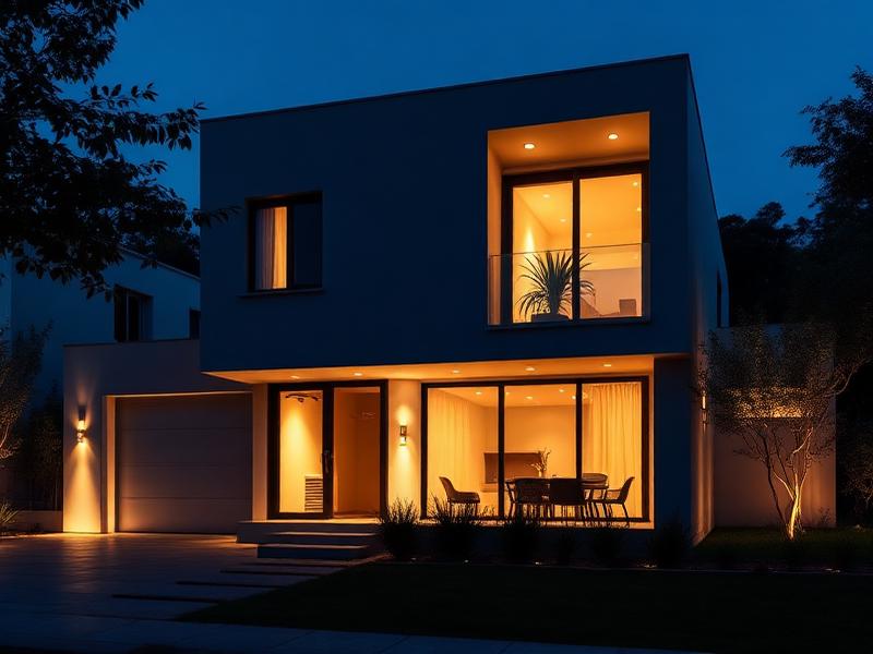 Iluminación de fachada